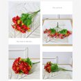 thumbnail image 7 of Liwnm Under $1 Indoor Flower Artificial Faux Daisy Wildflowers Decor Outside Garden Silk Artificial Flowers for Decor White2, 7 of 7