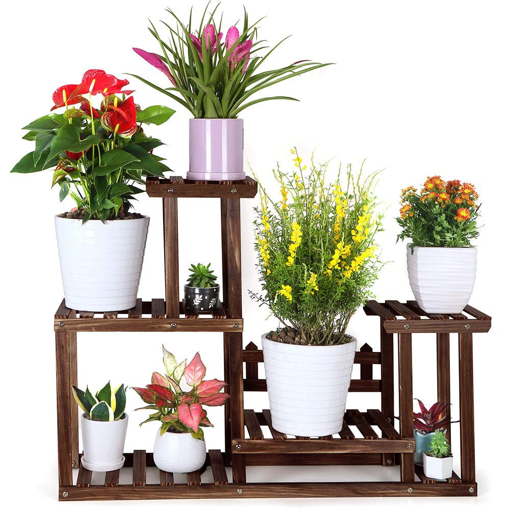 Details about   Small Flower Stand Plant Pot Wood Planter Holder Garden Indoor Storage Rack 