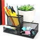 thumbnail image 5 of Caja de almacenamiento de metal con 3 compartimentos: se puede utilizar en la oficina, la escuela o en casa., 5 of 5