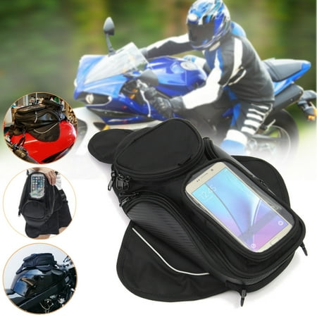Magnetic Motorcycle Motorbike Oil Fuel Tank Bag Sports Luggage Backpack