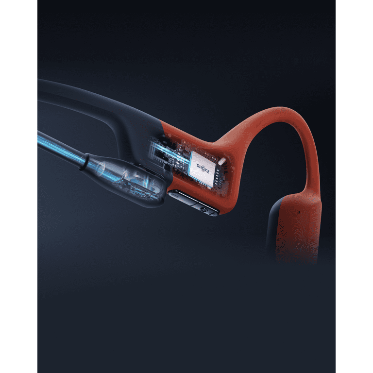 SHOKZ OpenSwim Pro - Open-Ear Bluetooth Headphones & 32GB MP3 Player, IP68 Waterproof, Bone Conduction Headphones, Secure Fit for Workouts, Running SHOKZ OpenSwim Pro - Open-Ear Bluetooth Headphones & 32GB MP3 Player, IP68 Waterproof, Bone Conduction Headphones, Secure Fit for Workouts, Running