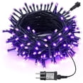 thumbnail image 1 of Jinsinto Purple Halloween Decor Lights, 20m 200 Led String Lights Waterproof, 1 of 5