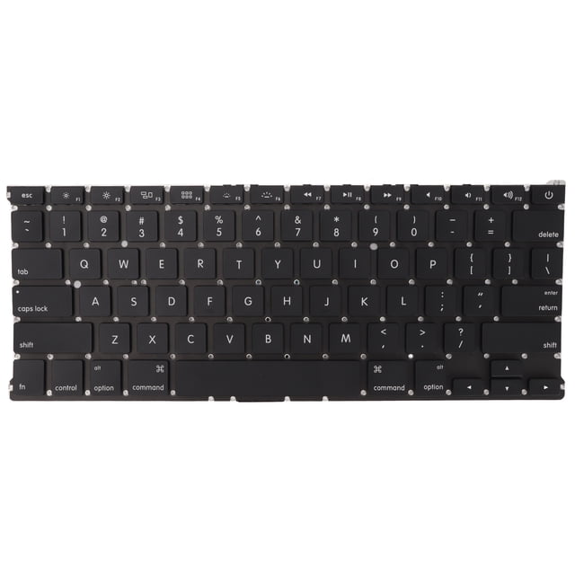 Teclas de teclado de repuesto, prácticas y prácticas, 5 millones de pulsaciones, 78 teclas, suministros de computadora para OS X A1369 para A1466
