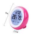 thumbnail image 2 of Touch screen alarm clock, round seat clock, electronic hygrometer clock, 2 of 7