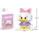 thumbnail image 1 of Bloques de construcción de Disney para niños, figuras de acción de Stitch, princesa Elsa, LinaBell, Mickey Mouse, pato, Mini bloques de montaje, juguetes de ladrillo, regalos para niños, 1 of 3