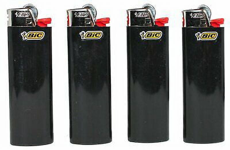 BIC Charcoal Grey Full Size Lighters New Lot of 4 - Walmart.com