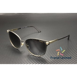 Versace Womens Sunglasses VE2227 Gold Rims Grey Lenses New Authentic Versace VE 2227 Sunglasses | FREE Shipping - Go-Optic.com main image 2