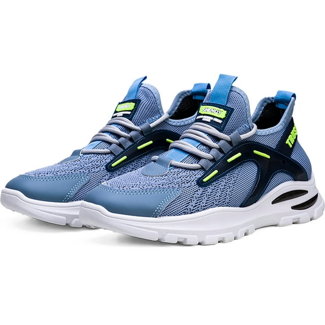 Tenis Hombre, Zapatos Hombre Deportivos, Zapatos de Malla Transpirable para Hombre, Zapatillas de Deporte Casuales de Moda para Entrenamiento Caminar Correr Gimnasio