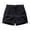 Black, variant on Trendfront Womens Mid Rise Solid Color Athletic Shorts Drawstring Lightweight Loose Casual Summer Activewear Outfits