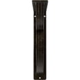 thumbnail image 3 of Ekena Millwork 2"W x 7 1/2"D x 10"H Versailles Wrought Iron Bracket, (Triple center brace), Antiqued Warm Silver, 3 of 7