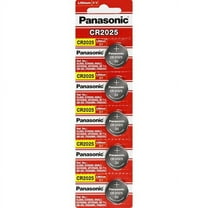 Panasonic CR2025 3V Lithium Coin Cell Battery (10 Pack)