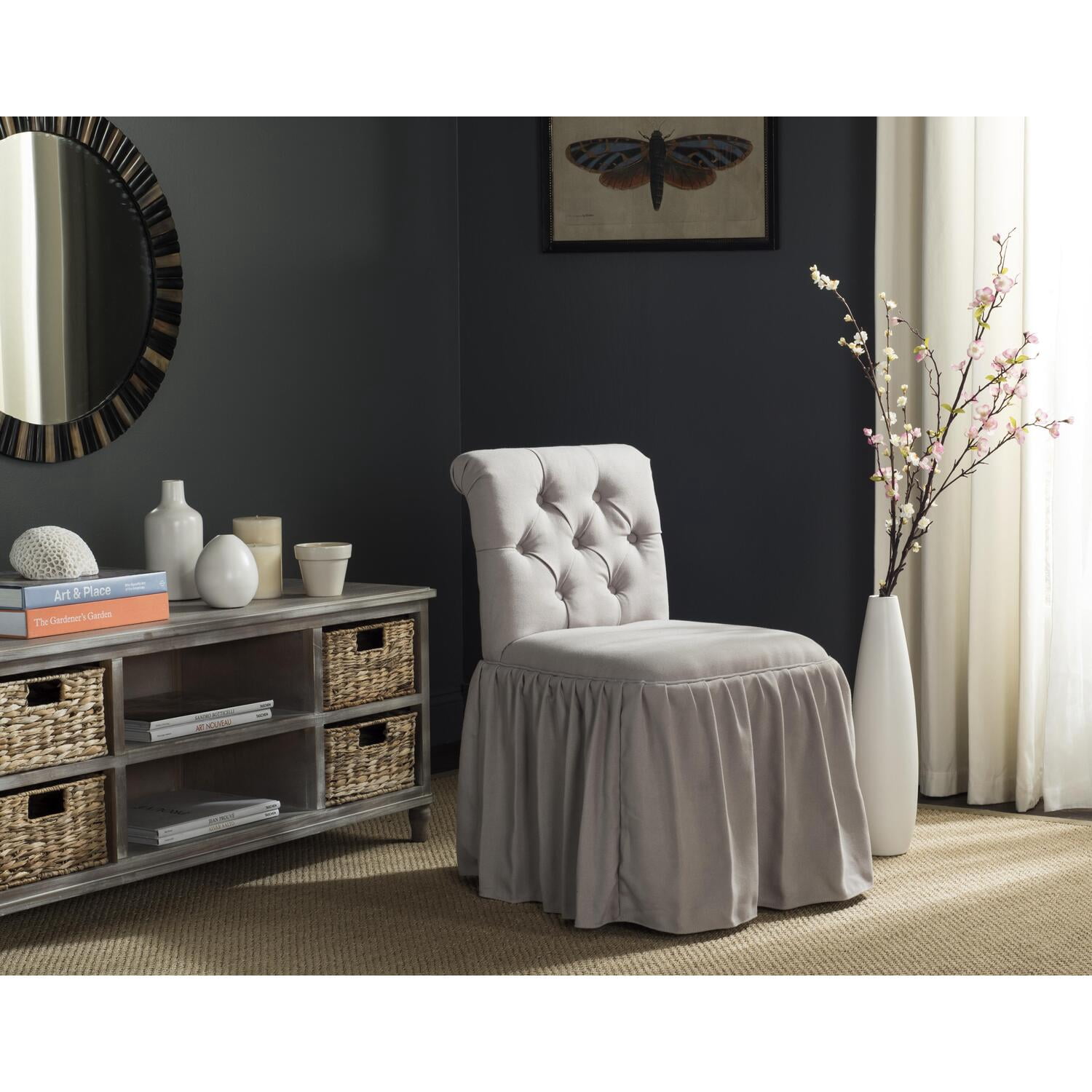 Safavieh Allie Vanity Chair, Multiple Colors