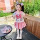 thumbnail image 2 of Vestido de princesa Kawaii de Hello Kitty para niños, traje de falda Jk de manga corta, Falda plisada de estilo occidental del Tesoro, regalo de verano, 2 of 5