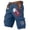 Dark Blue -BJ22, variant on Cargo Shorts for Men Tactical 250 Anniversary USA American Flag Graphic Patriotic 4th of July Shorts with Pockets Brown 3XL