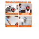 thumbnail image 3 of Nivel Láser Automático 4d Vertical 360° 16 Hilos Con Soporte Xtellar negro, 3 of 4