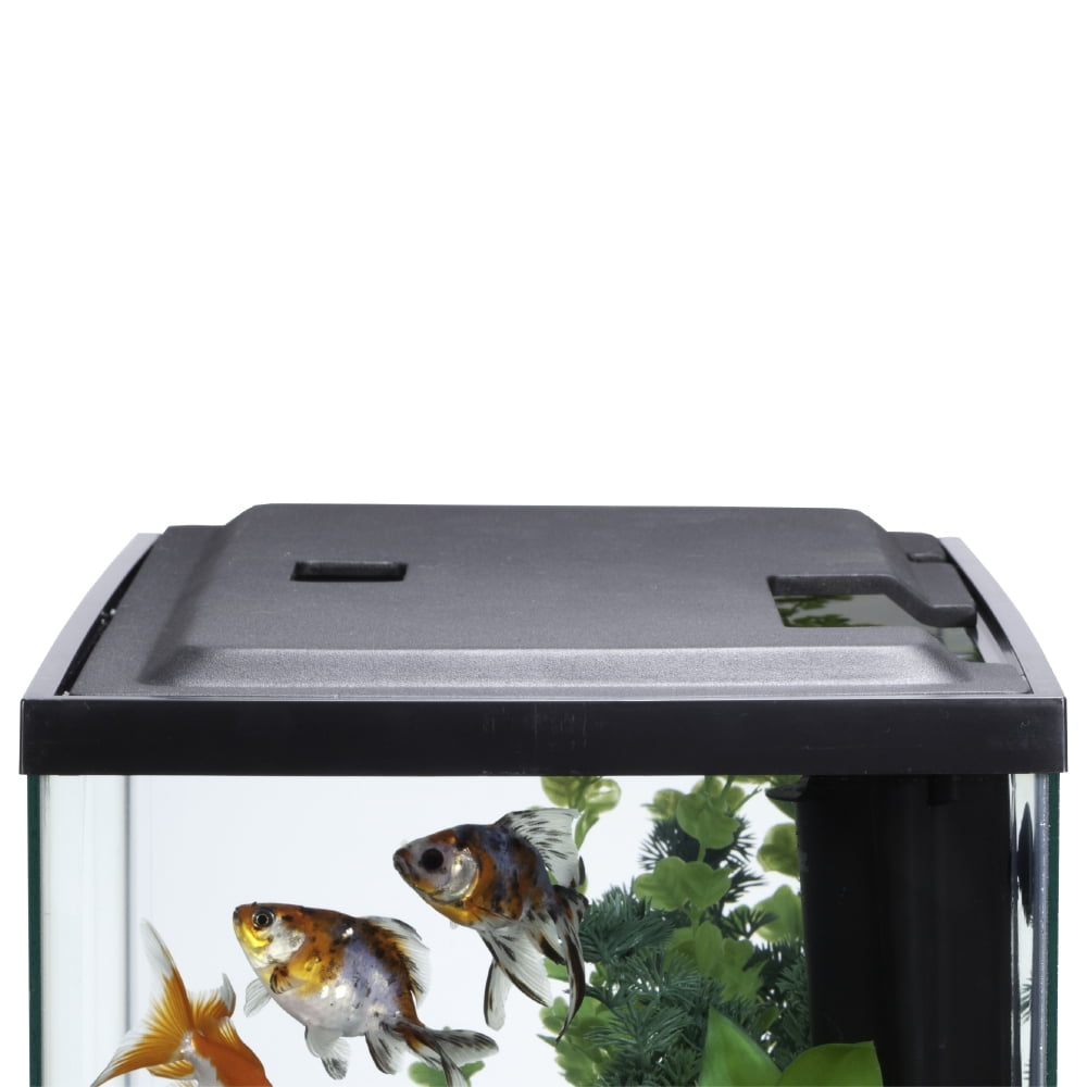 Fish Tank Hood 10 Gal Aquariums Cover Lightweight w/ LED Light Salt Fresh Water eBay