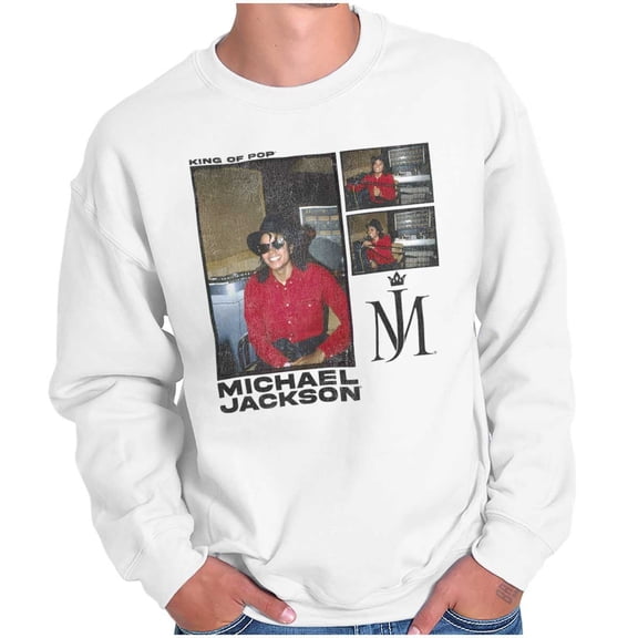 Michael Jackson Pop Studio Session Sweatshirt for Men or Women Brisco Brands S
