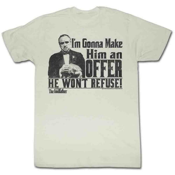 The Godfather An Offer Natural Adult T-Shirt 4Xl