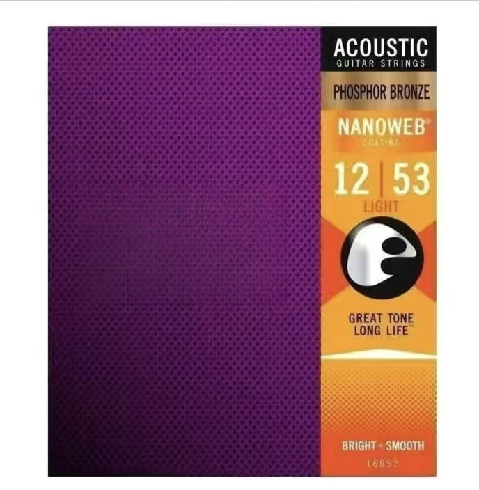 3-Pack! 12-53 Acoustic Phosphor Bronze Nanoweb 16052