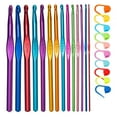 thumbnail image 1 of EIMELI 1 Set Knitting Needles DIY Tools Colorful Sewing Supplies Household Accessory Weave Crochets for Sweater Clothes Scarf Slippers 006 Model, 1 of 7