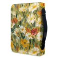 thumbnail image 3 of HELLHERO Oil Painted Floral PU Leather Bible Cover, Large Capacity Zippered Carrying Case for Church Prayer and Daily Study, 3 of 12