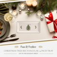 thumbnail image 2 of Spode Christmas Tree 14-Inch Rectangular Sandwich Tray, Porcelain Serving Platter for Tea Sandwiches, Desserts, Appetizers - Holiday Tableware with Festive Charm, Dishwasher, Microwave, Freezer Safe, 2 of 7