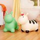 thumbnail image 3 of Battat &ndash; Inflatable Bouncer &ndash; Air Pump Included &ndash; Bouncy Animal &ndash; Soft & Safe &ndash; 18 Months + &ndash; Hoppin' Dino Battat NA, 3 of 9