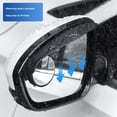 thumbnail image 4 of Soumake 1 Pair Car Rearview Blind Spot Mirror Rain Eyebrows Adjustable Design Universal Easy to Install Car Rearview Mirror Protection Shield, 4 of 8