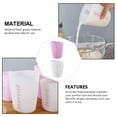 thumbnail image 3 of YSNOOWE 2Ud Tazas Medidoras De Silicona Para Cocina Con Marcadores Grabados Resistente Y, 3 of 8