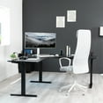 thumbnail image 5 of VIVO Black Electric Motor Height Adjustable Corner 3 Leg Standing Desk Frame, 5 of 6