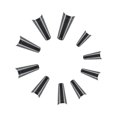 thumbnail image 1 of relayinert 500 Pieces Nails Acrylic Tips Manicure Long Coffin False Transparent C-Curve Ballet Gel Tools Extensions Decorations clear 1Set, 1 of 6