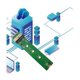 thumbnail image 1 of For Hard Drives 2013/2014/2015/2017//Pro/Air Hard Drive to M.2 NVME Adapter Card Transfer Card, 1 of 5