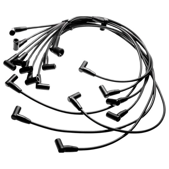 Spark Plug Wire Set for Mercruiser V8 Engines 5.0, 5.7, 6.2, 7.4 with Thunderbolt Ignition by FASWORX
