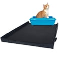 thumbnail image 2 of Honeycomb Litter Mat Waterproof Anti-slip Pet Litter Mat Cat Litter Trapping Mat, 2 of 10