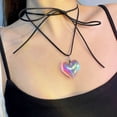 thumbnail image 1 of Collar con colgante de cera ajustable con cadena de clavícula y personalidad de chica sexy con sentido del amor simple de alta gama de Europa y Estados Unidos, 1 of 6