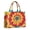 Colorful Tie Dye Pattern-1, variant on Colorful Tie Dye Pattern Large Tote Bag, Shopping Tote with Inner Pockets, Easy Clean for Holiday Birthday Gifts,15.7” X 5.1" X 13"