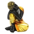 thumbnail image 1 of Estatuil india del ornamento de Buda durmiente, estatua de Buda del jardín derecha Sunnimix Pequeña estatua de Buda, 1 of 7