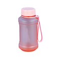 thumbnail image 2 of Botella de agua deportiva de 1000 ml | Hervidor de agua para bebidas al aire libre de plástico esmerilado | Mango de correa a prueba de fugas | Apto para lavavajillas | Gran capacidad |, 2 of 6