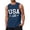 Dark Blue_006, variant on Mens USA 4th of July Shirts Summer Bodybuilding Sports Shirt Workout Athletic Tank Top Sleeveless Muscle Gym Beach Shirts Red M