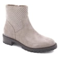 thumbnail image 2 of Steven Natural Comfort Latte Suede Studded Bootie, 2 of 8