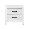 thumbnail image 4 of Lexicon Corbin Asian Hardwood Nightstand in White, 4 of 5