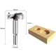 thumbnail image 2 of Aleko 5 brocas para madera, diámetro 35/40/45/50/60 mm, broca avellanadora de carburo para dar forma a agujeros para carpintería, instalación de puertas esféricas de madera, cajones, plástico, madera contrachapada ACTIVE Biensenido a ACTIVE, 2 of 5