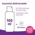 thumbnail image 3 of iVIZIA Limpiador micelar de párpados para limpieza de párpados sensibles, sin conservantes BAK, sin enjuague, elimina suavemente el maquillaje, botella de 3.4 onzas lí, 3 of 6