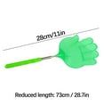 thumbnail image 2 of Szbaoan Retractable Stainless Steel Fly Swatter, Telescopic Insect Swatter with Non Slip Handle, 25.6 Inch Long Reach Pest Control Tool, Indoor Outdoor Flying Insect Eliminator, 2 of 2