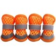 thumbnail image 1 of Botas deportivas duraderas para perros, botines transpirables con protector de patas de malla, botas de suela suave reflectantes, zapatos para perros pequeños, 1 of 4