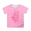 thumbnail image 1 of Bouquet Cute Printed Girls' Solid Color Casual Top, 1 of 4