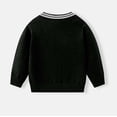 thumbnail image 4 of JAJAHO Knit Cardigan Sweater For Kids Boys Girls Unisex Long Sleeve V Neck Button Up Jacket Lightweight Outerwear Classic Clothing Preppy Style Comfortable Tops, 4 of 4