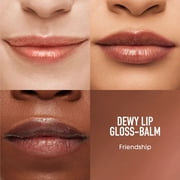 bareMinerals Dewy Lip Gloss-Balm, Lip Gloss, Friendship, 0.1 oz