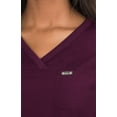 thumbnail image 3 of Koi 'Classics' Women's Nicole Crossover V-Neck Solid Scrub Top Scrub Top, 3 of 3