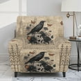 thumbnail image 2 of Kuiaobaty Crow Skull Rose Recliner Couch Cover Stain Resistant Butterfly Reclining Sofa Slipcover Breathable Recliner Chair Cover Washable Reclining Slipcover with Elastic Bottom for Pets, 2 of 8